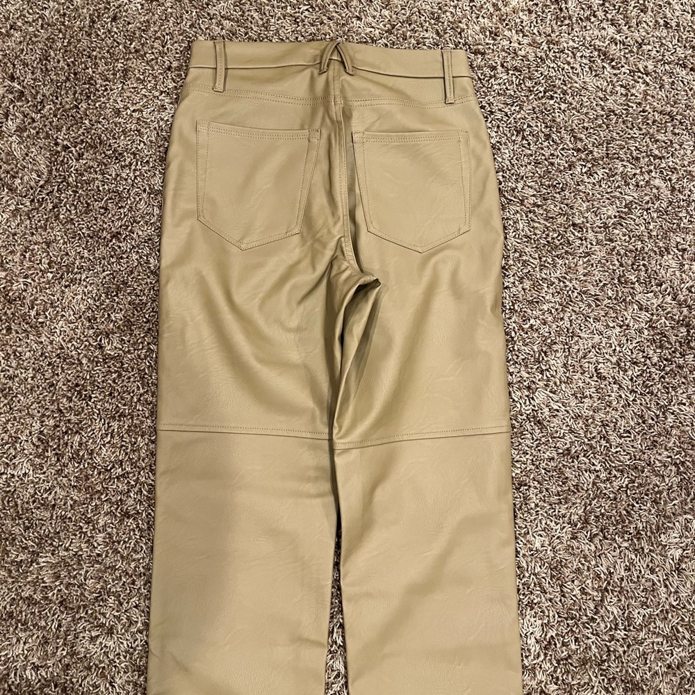 Good American Good Boy Faux Leather Pants - Picture 11 of 16